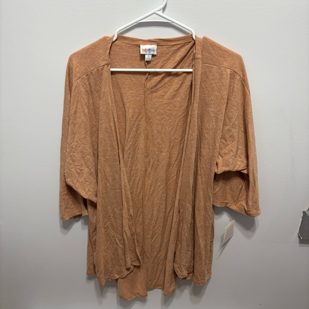 LuLaRoe Women's Tan Cardigan